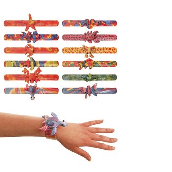 Bracelets Slap à Thème Animaux (12 pcs)