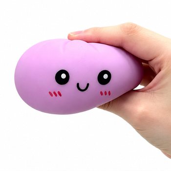 RAGE - Squishy Bun Dumplings GRAND (Dim. 8.5x8.5x4.8 cm) - Jouet Fidget Viral 2026 (12 pcs)