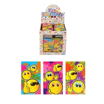 CARNET DE NOTES – MODÈLE : SMILEY EN PRÉSENTOIR (168 pcs)