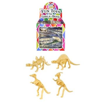 PUZZLES 3D DINOSAURES EN PRÉSENTOIR (50 pcs)