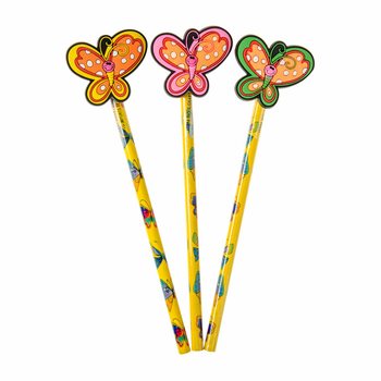 Crayons Papillon sous Pr&eacute;sentoir (36 pcs)