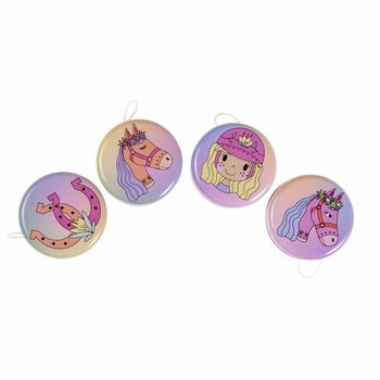 Yoyos en M&eacute;tal Motif Cheval (24 Pi&egrave;ces)