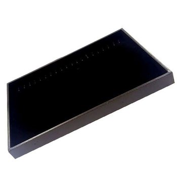 Pr&eacute;sentoir Bracelets/Colliers en Velours Noir (1 pce)