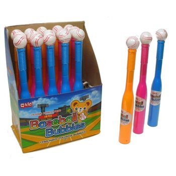 BULLES DE SAVON BATTE DE BASEBALL (18 pcs)
