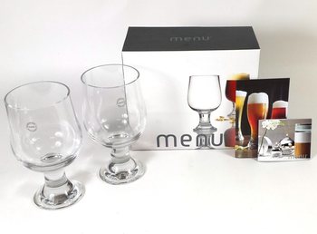 MENU - Set de 2 Verres à Bière Brune (1 pc.)