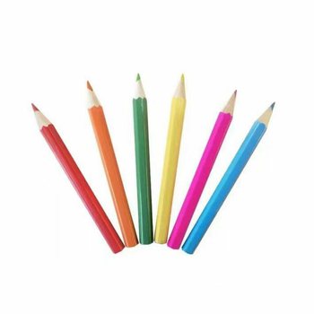 Set de crayons de couleur Smiley (6 pi&egrave;ces) - Pr&eacute;sentoir 24 pi&egrave;ces