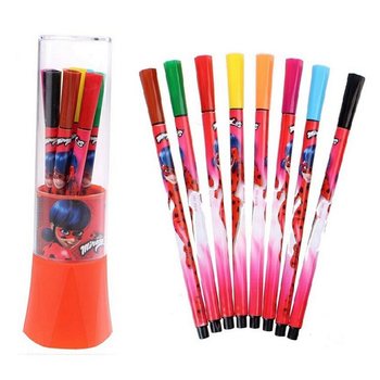 Feutres de Coloriage Miraculous en Tube x8 (24 pièces)