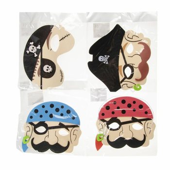 MASQUES DE PIRATE EN MOUSSE - GAR&Ccedil;ONS (60 pi&egrave;ces)