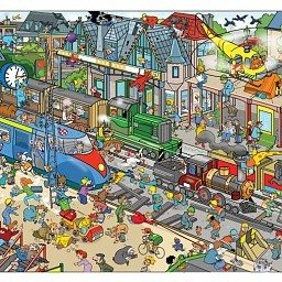 Puzzle That&rsquo;s Life - Gare, 1000 pi&egrave;ces (1 pce)