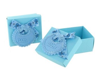 Bo&icirc;te Cadeau B&eacute;b&eacute; Bleue (12 pcs)