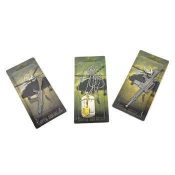 PORTE-CL&Eacute;S SUPER SOLDIER (Lot de 12)