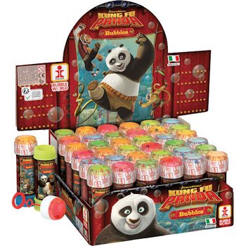 BULLLES DE SAVON KUNG FU PANDA, 60ML EN PRÉSENTOIR (36 pcs)