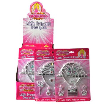 Set de Tiare de Princesse sur Carte (24 pièces)