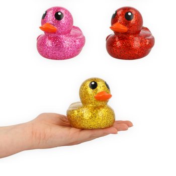 Grands Canards de Bain Paillet&eacute;s Multicolores - 10x8x8 cm (6 pcs.)