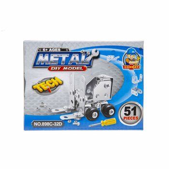 V&Eacute;HICULE DE CONSTRUCTION EN M&Eacute;TAL &Agrave; CONSTRUIRE (24 pcs)