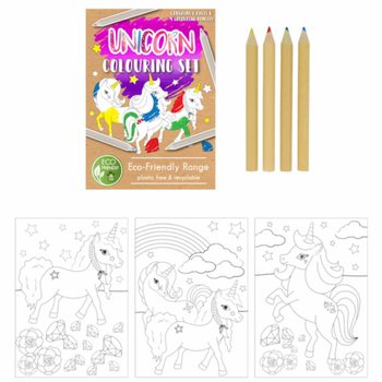 Kit de Dessin Licorne ÉCO-RESPONSABLE (25 pièces)