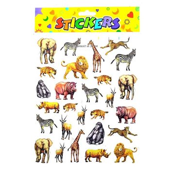 Autocollants Rigolos (48 pcs.) - Stickers en vrac
