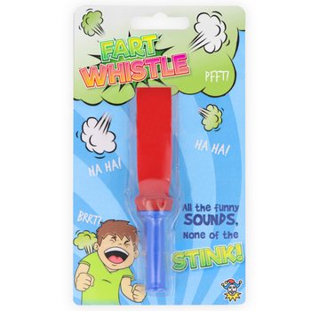 Fart Whistle - Sifflet &agrave; Bruits de Prout sur Carte (12 pi&egrave;ces)