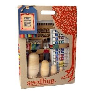 Kit Créatif Seedling - Peins tes Propres Poupées Russes Matriochkas
