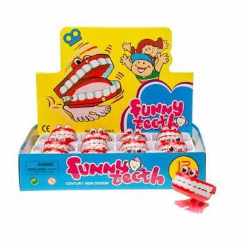 DENTIERS SAUTEURS MÉCANIQUES EN PRÉSENTOIR (12 pcs)