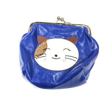 Porte-monnaie (enfant) chat couleurs assorties (6 pcs)