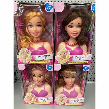 T&ecirc;te &agrave; Coiffer BEAUTIFUL GIRL S (Lot de 2)