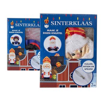 SAINT NICOLAS - FABRIQUE TA PELUCHE - NICOLAS OU PIET (6 pcs)