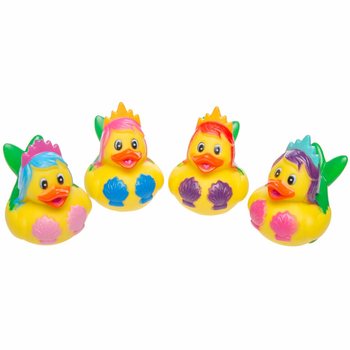 MIX CANARDS DE BAIN SIR&Egrave;NE - 5x5 cm (4 pcs)