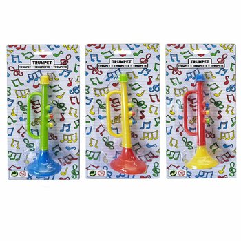 Trompettes sur Carte - 15 cm - Couleurs Mixtes