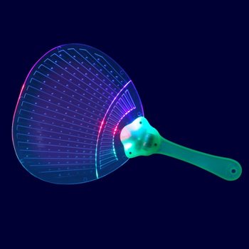 &Eacute;ventail Lumineux LED en Pr&eacute;sentoir (12 pcs)