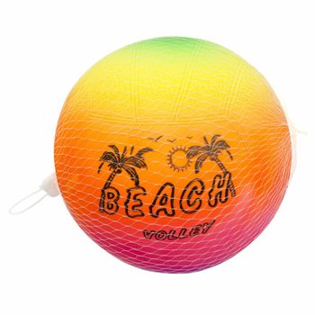 BALLON DE BEACH-VOLLEY, 23 CM - COULEURS ARC-EN-CIEL (10 pcs)