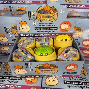 RAGE - Squishy Bun Dumplings GRANDS - ONE SET PU FOAM SQUISHY EDITION (12 pcs.)