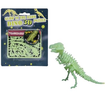 Puzzles 3D Dinosaures Luminescents Glow in the Dark (24 pcs)