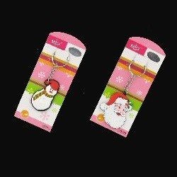 Porte-clés de Noël (8 pcs)