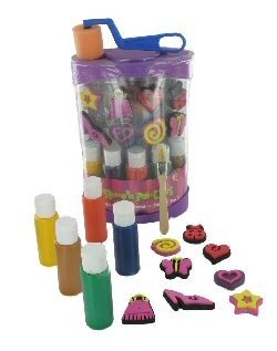Kit de Tampons et Peinture pour Filles - Modèle 2