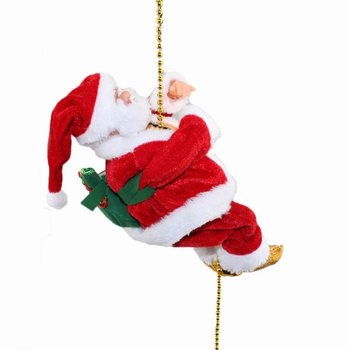 P&Egrave;RE NO&Euml;L GRIMPEUR AVEC MUSIQUE (2 pcs)
