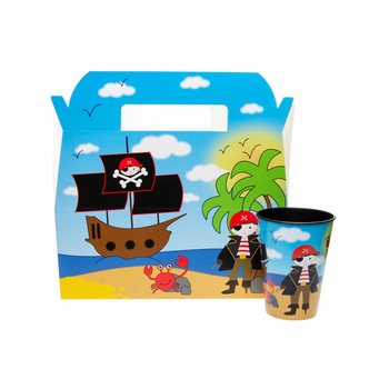 Bo&icirc;te Menu Pirate - 22.5 x 12 x 9.5 cm (24 pcs)