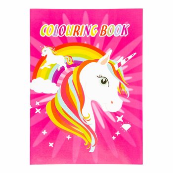 Livre de Coloriage Licorne A4 avec Autocollants (12 pi&egrave;ces)