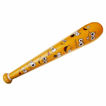 Batte Gonflable Smiley G&eacute;ante - 85cm