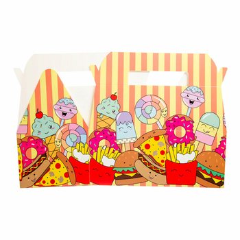 Bo&icirc;tes Menu Fastfood - 22,5 x 12 x 9,5 cm (24 pi&egrave;ces)