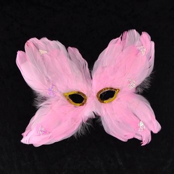 Loup de Fête avec Plumes - Modèle: 20 (23 pcs)