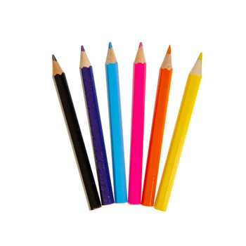 Set de 6 Crayons de Couleur - Super-h&eacute;ros (24 pcs)