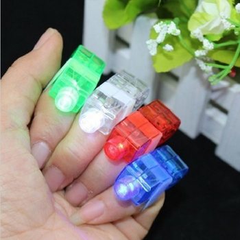 ÉCLAIRAGE LED DE DOIGT 4 PIÈCES (12 sets)