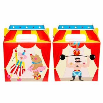 Bo&icirc;tes Menu Circus / Bo&icirc;tes &agrave; Friandises (12 pcs)