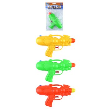 PISTOLET &Agrave; EAU - 17CM - COULEURS MIXTES (12 pcs)