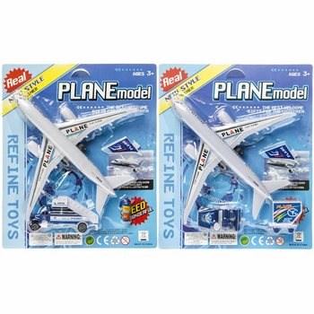 Kit de jeu Avion d'a&eacute;roport sur carte