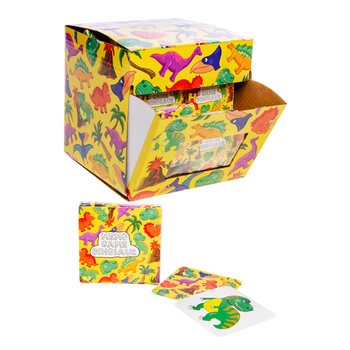 PETITS JEUX DE MÉMOIRE - MODÈLE : DINOSAURE EN PRÉSENTOIR (60 pcs.)