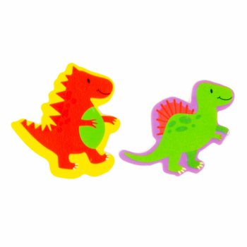 Lot de 2 Gommes DINO en Pr&eacute;sentoir (36 pcs)