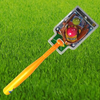 Batte de baseball avec balle et gant (6 pcs)