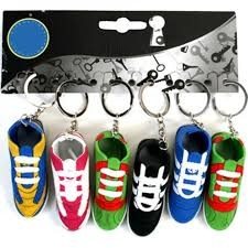 Porte-cl&eacute;s Chaussure de Football (12 pcs)